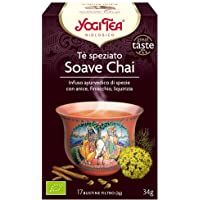 Los mejores  - Yogi Tea Infusión de Hierbas Sweet Chai - 17 bolsitas